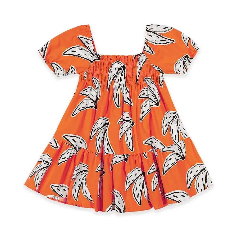 100% Cotton bananas print dress - Nanai