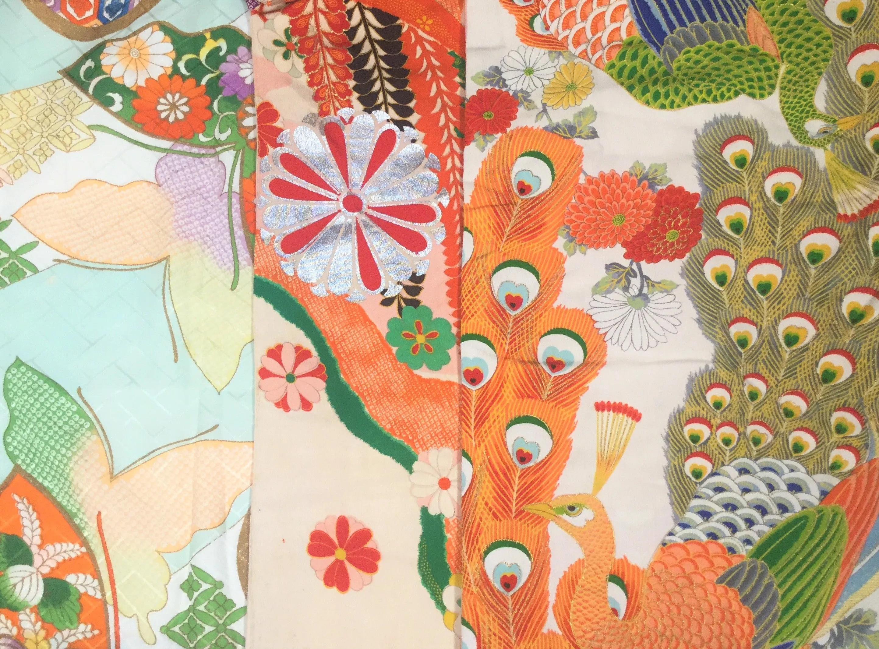110-GIRLS:10Lbs DISCONTINUED-Vintage Japanese Girls Ceremonial Kimono Cutters