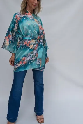 1970s Vintage Kimono Robe Jacket