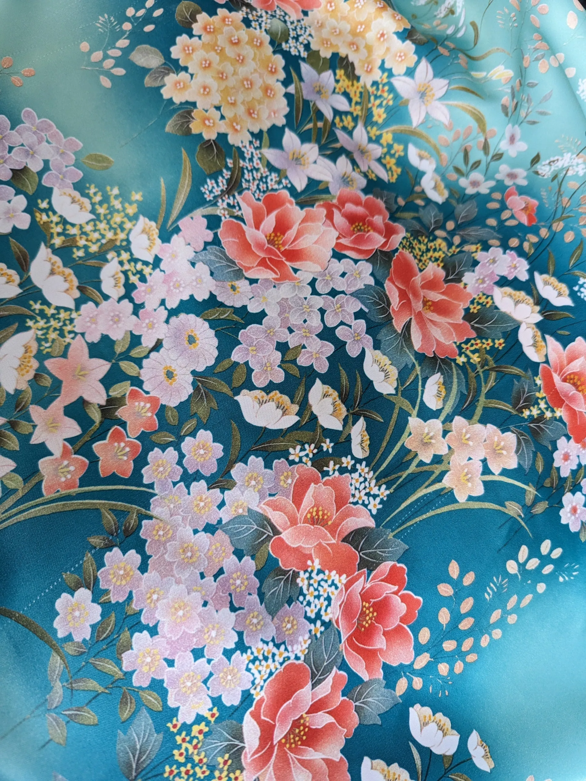 1970s Vintage Kimono Robe Jacket