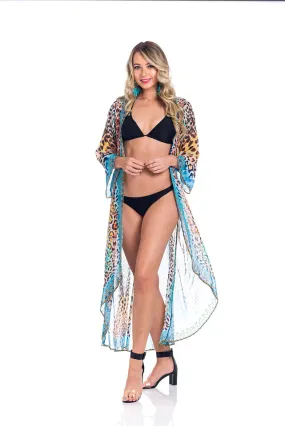 659  duster- Animal print