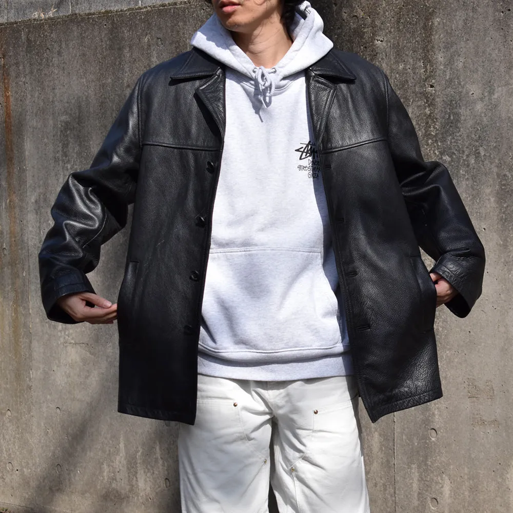 90-00’s M.JULIAN WILSONS ライナー付き レザージャケット カーコート 240217