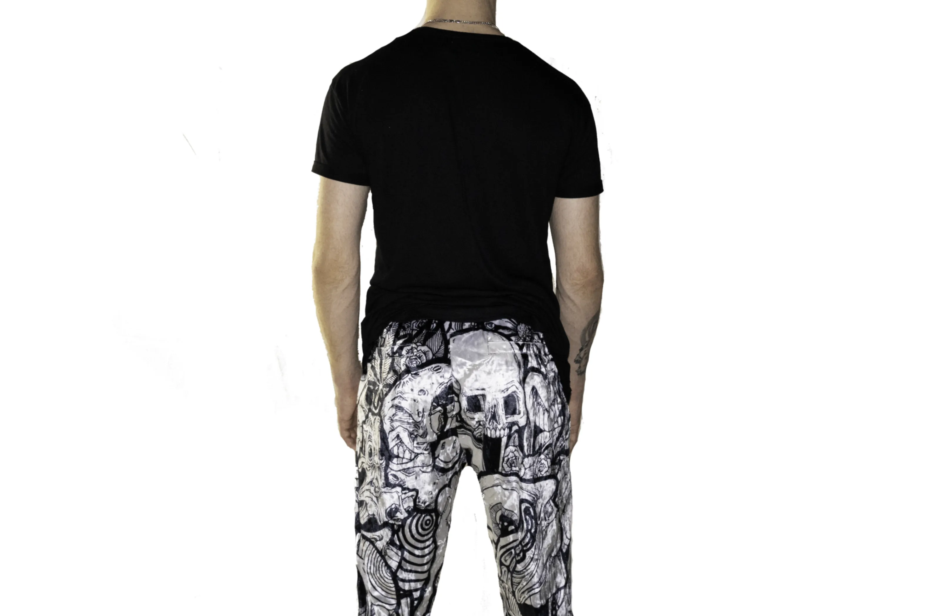 Abrooks - Ink Blot Crushed Velvet Joggers (LE 100)