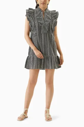 Anglaise dress black