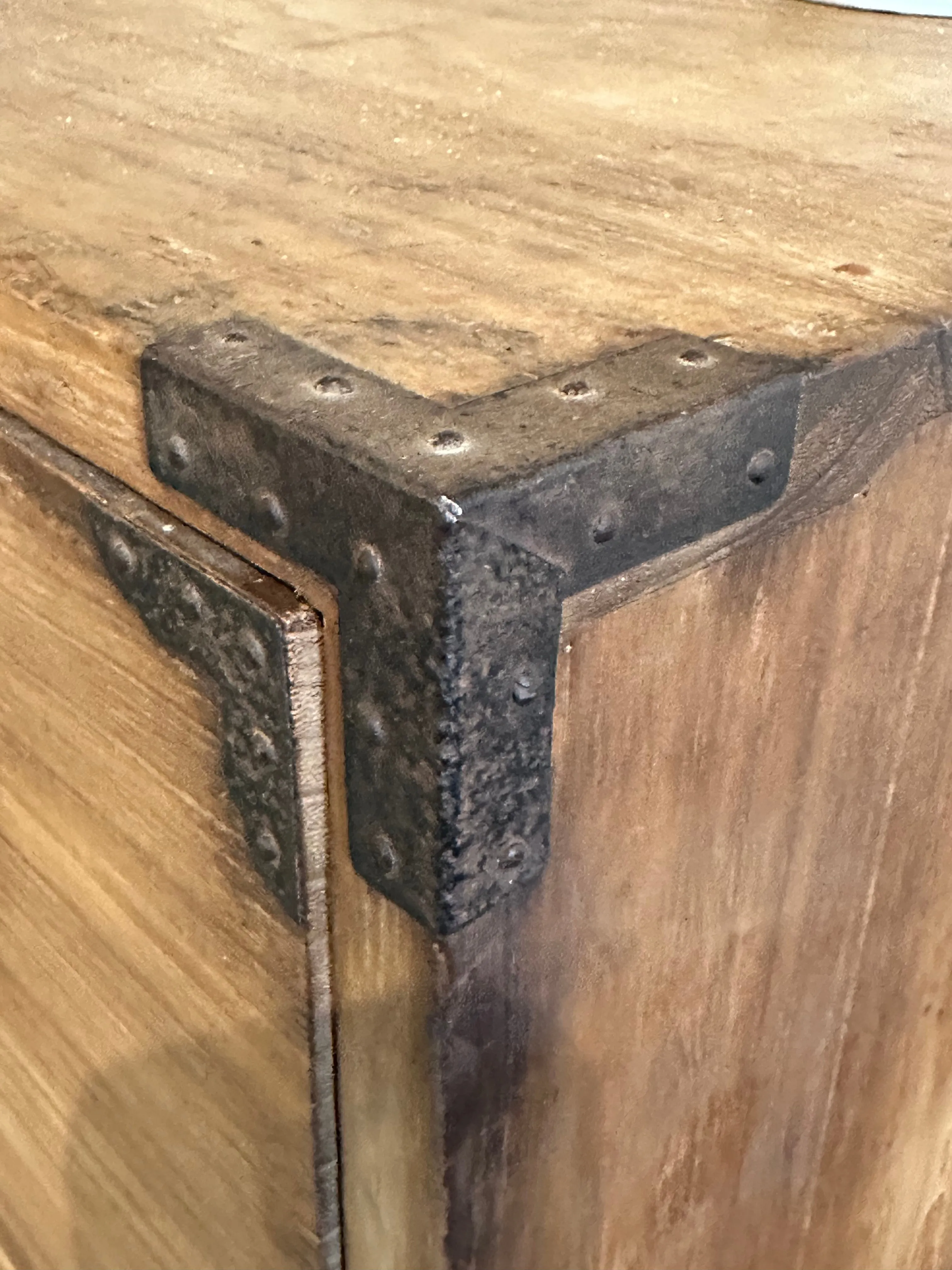 Antique Japanese Meiji Era c1870's Clothing Tansu Chest Kiri Wood 39.5"