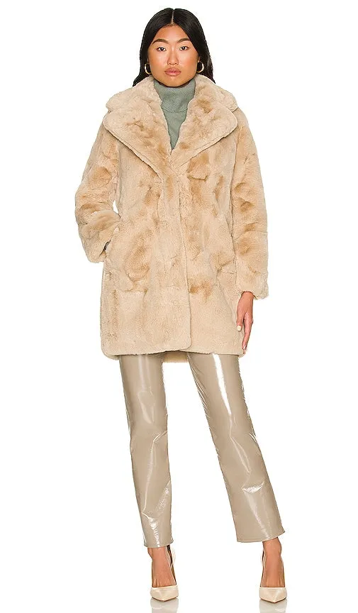 Apparis Stella Coat in Beige