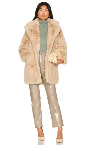 Apparis Stella Coat in Beige