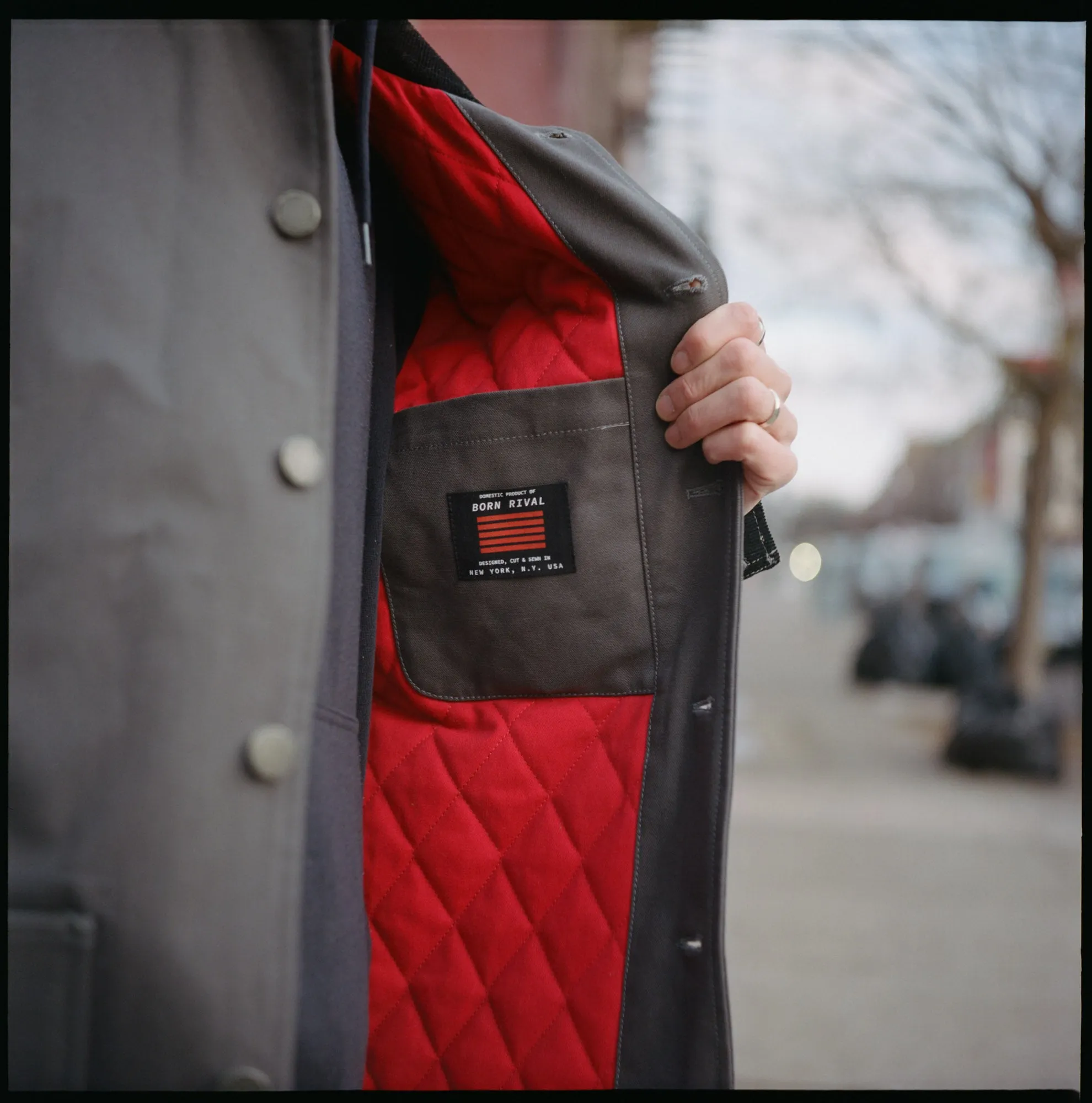 Archive Jacket | Steel Grey