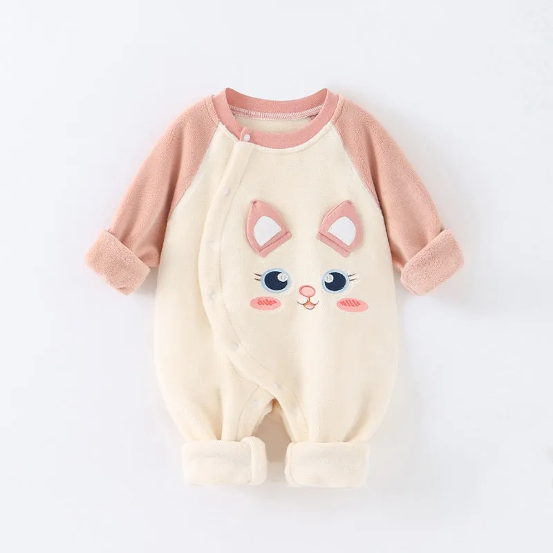 Baby fall cartoon cute crawl suit baby onesie
