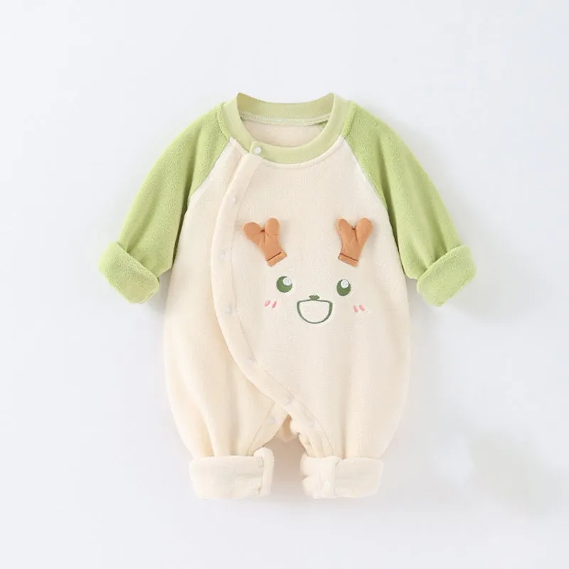 Baby fall cartoon cute crawl suit baby onesie