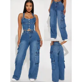 Baggy Cargo Stylish Jeans.