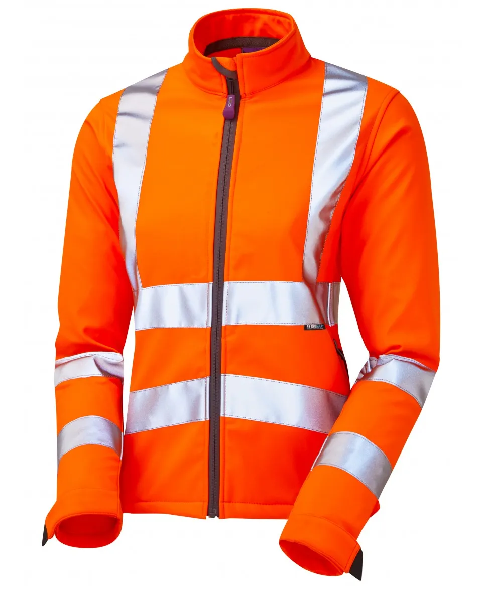 BAM Nuttall Hi Vis Womens Softshell Jacket