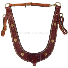 BC281 - Chestnut Leather Breast Collar