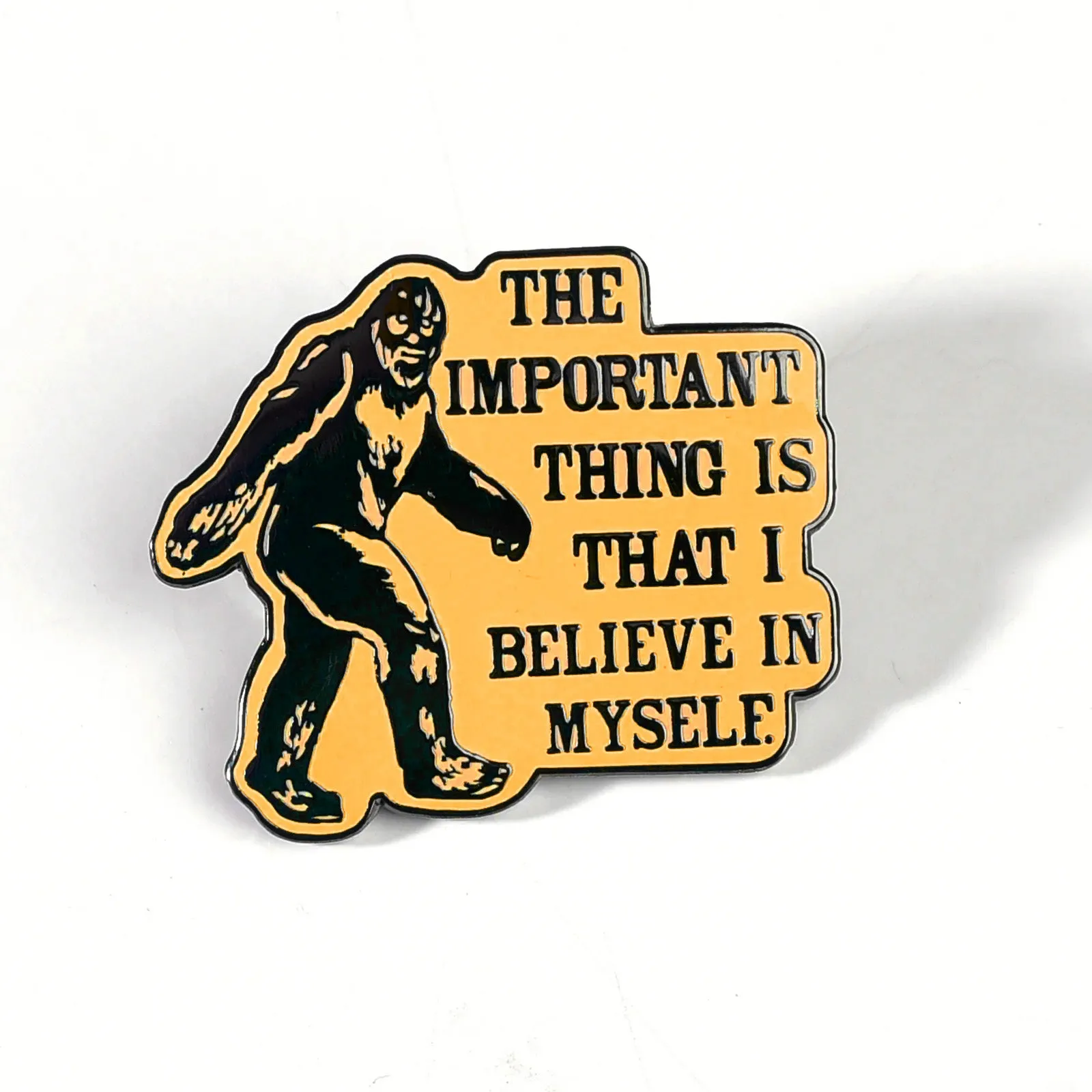 Bigfoot Believe Enamel Pin