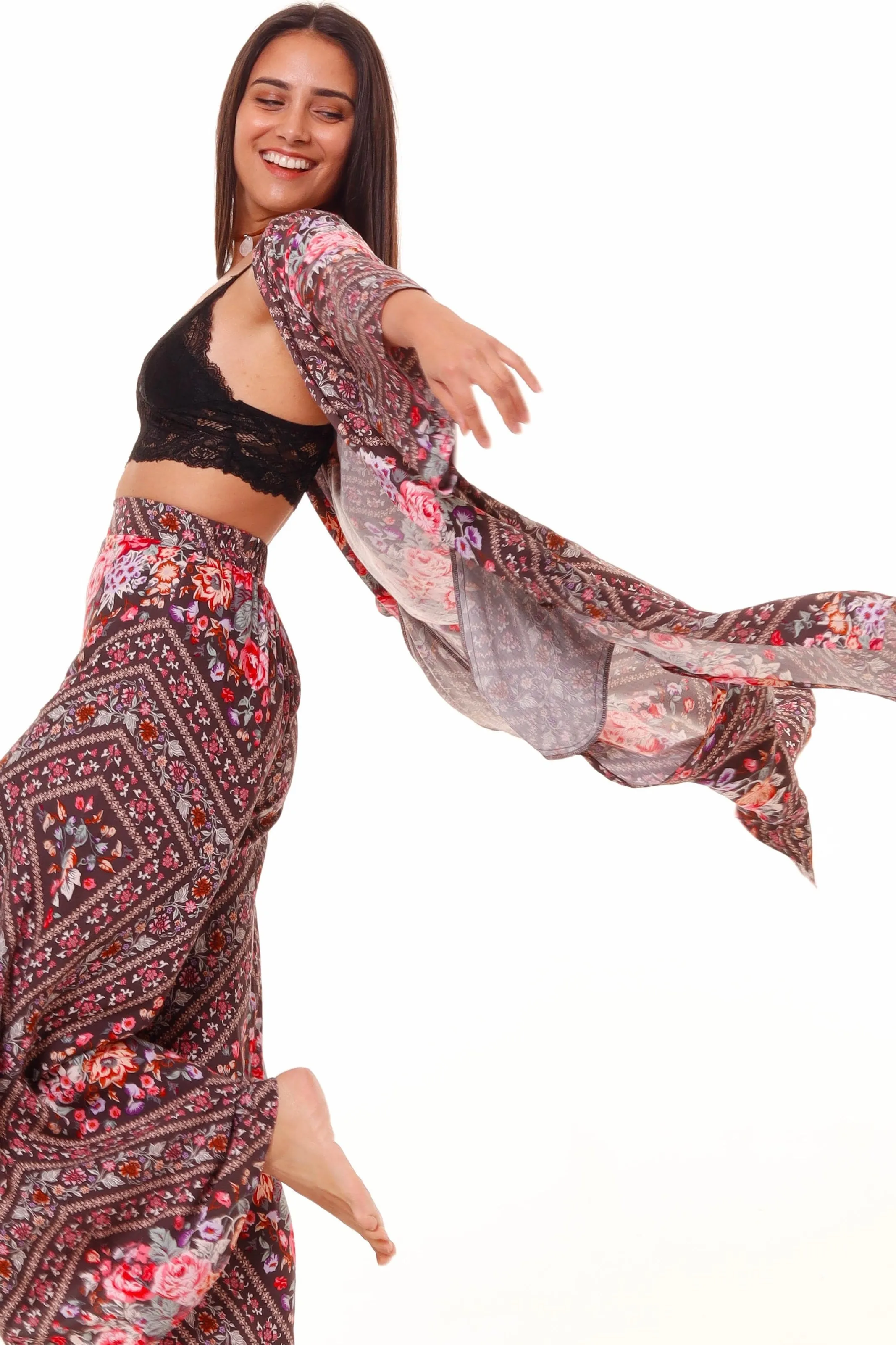 BLACK DIAMOND TILLIE KIMONO
