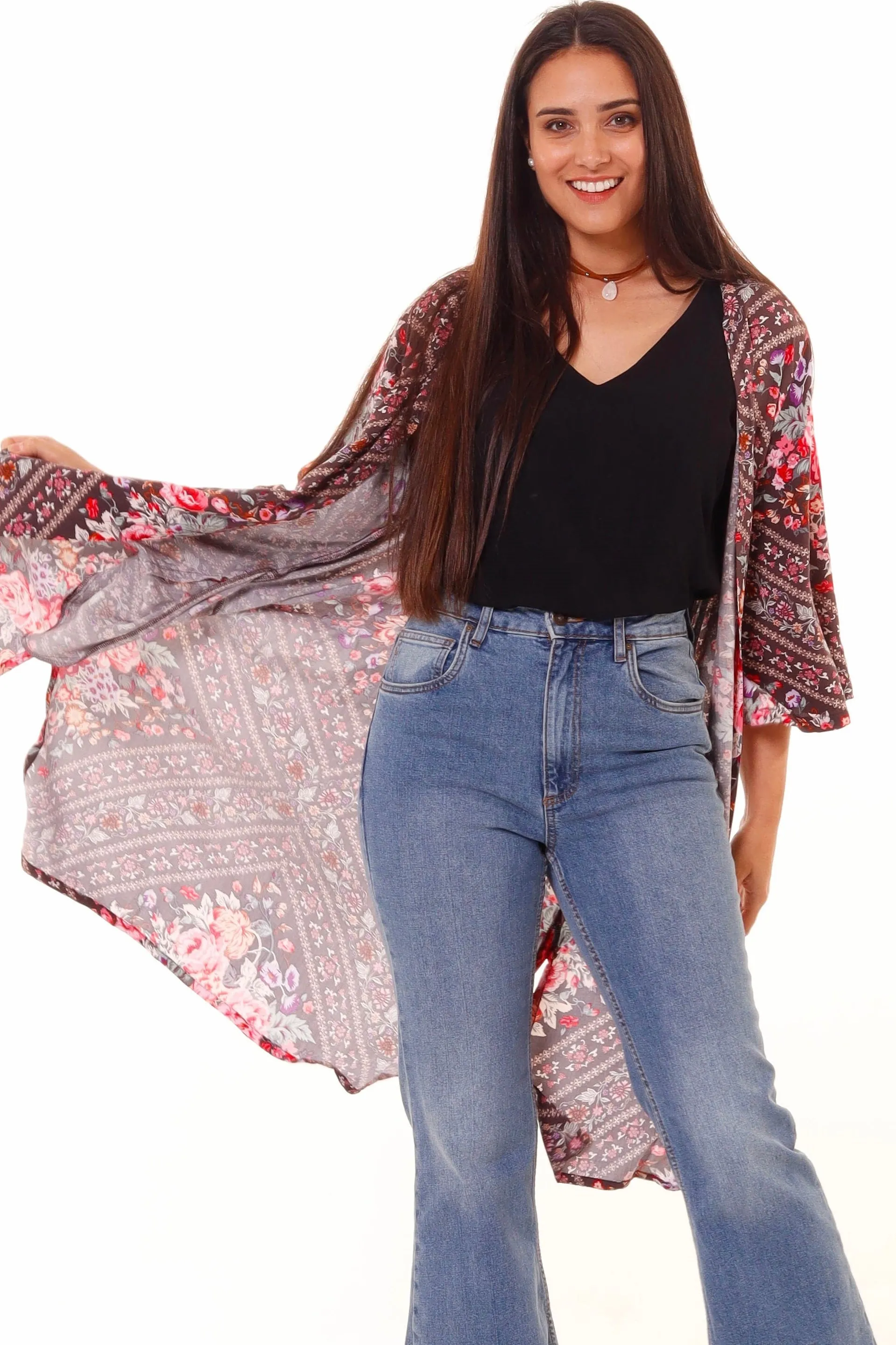 BLACK DIAMOND TILLIE KIMONO