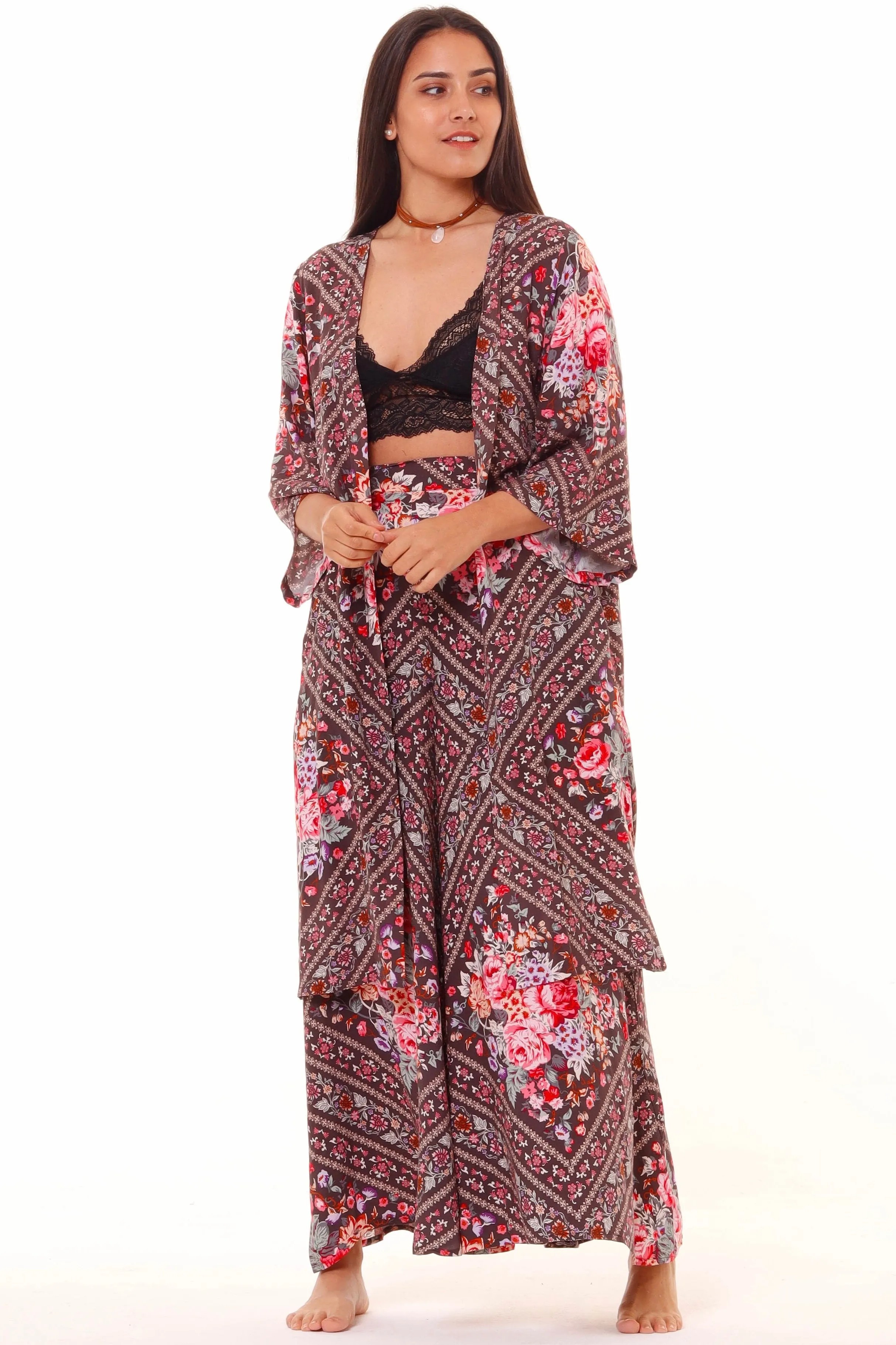 BLACK DIAMOND TILLIE KIMONO