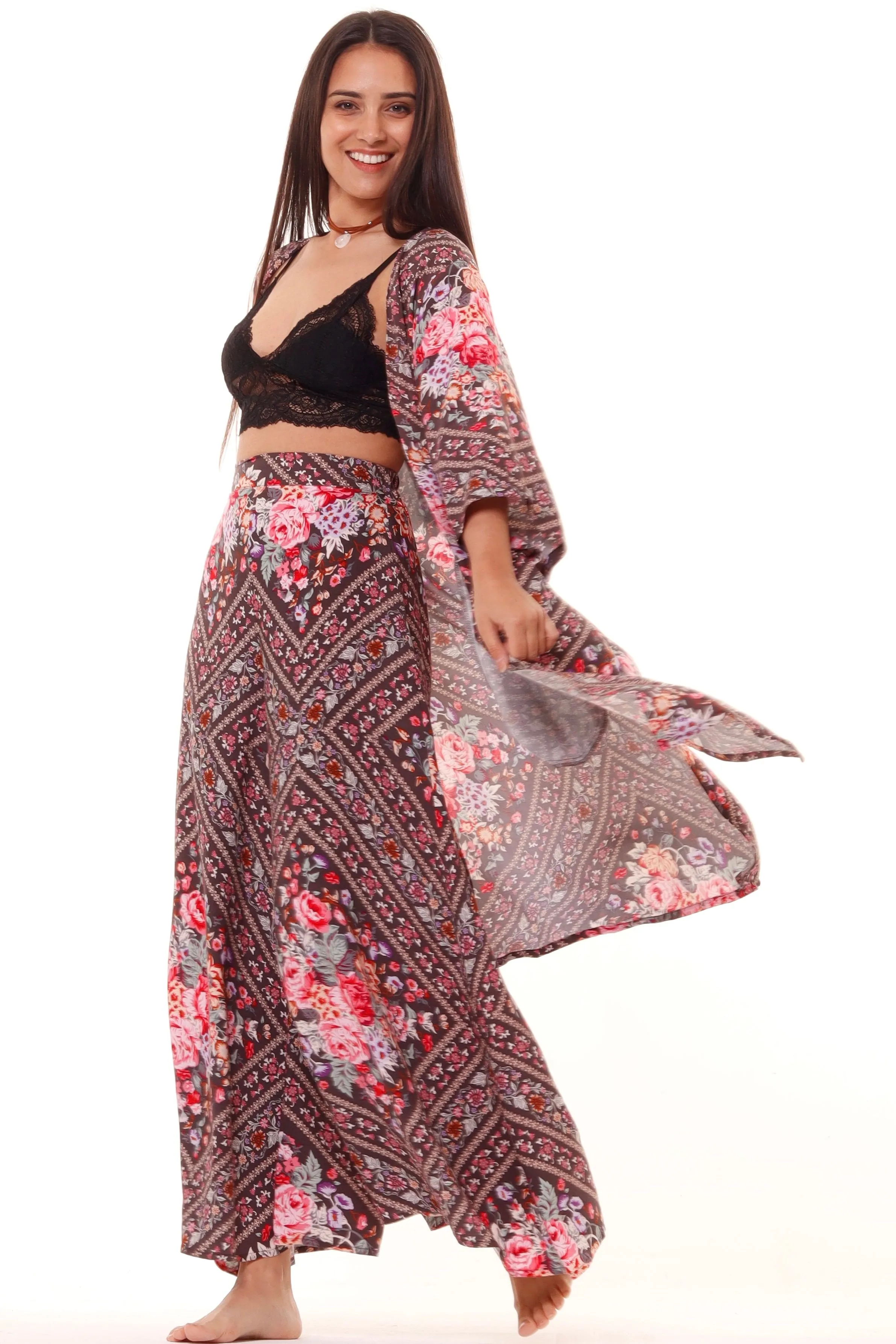 BLACK DIAMOND TILLIE KIMONO
