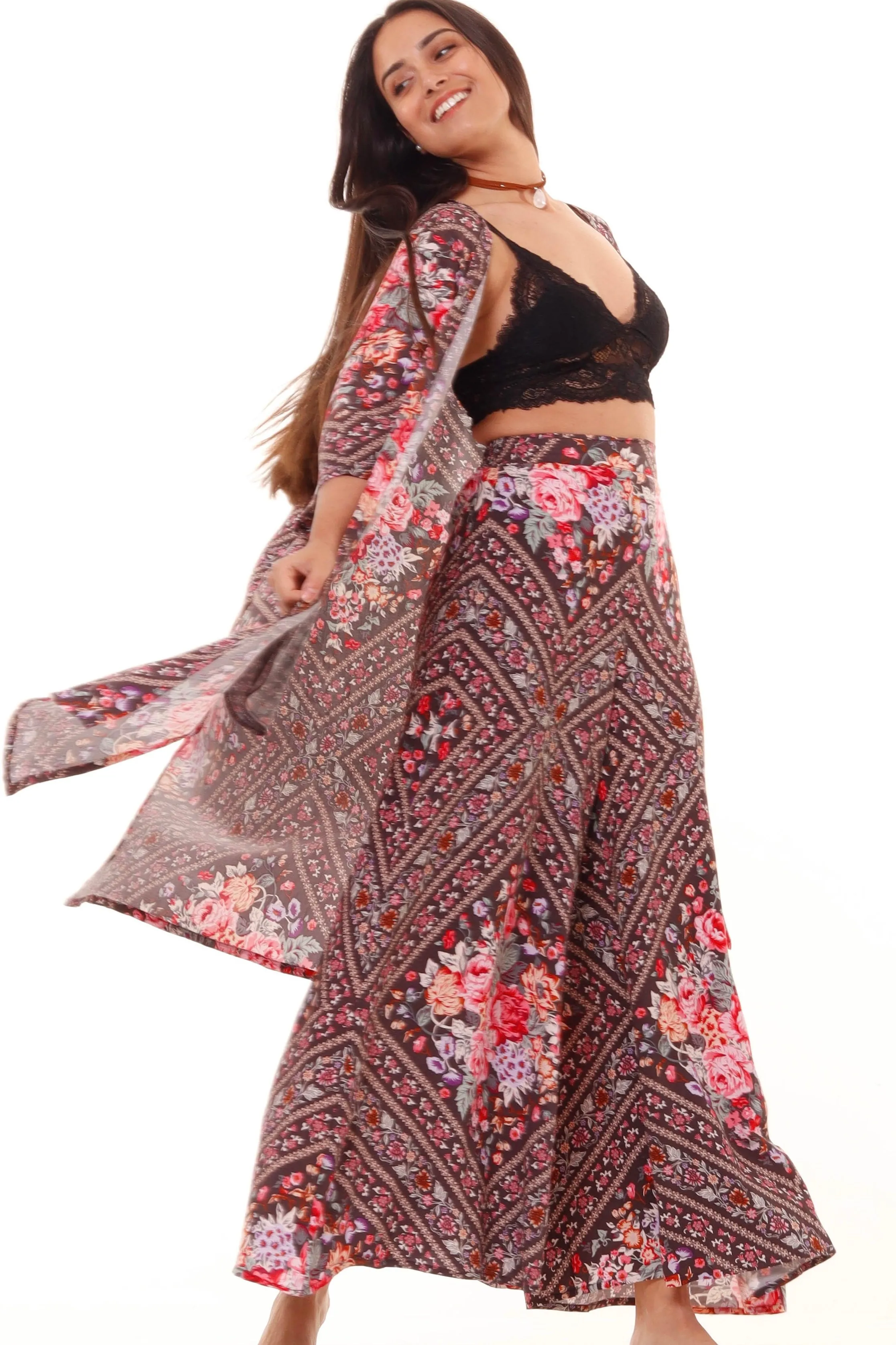 BLACK DIAMOND TILLIE KIMONO
