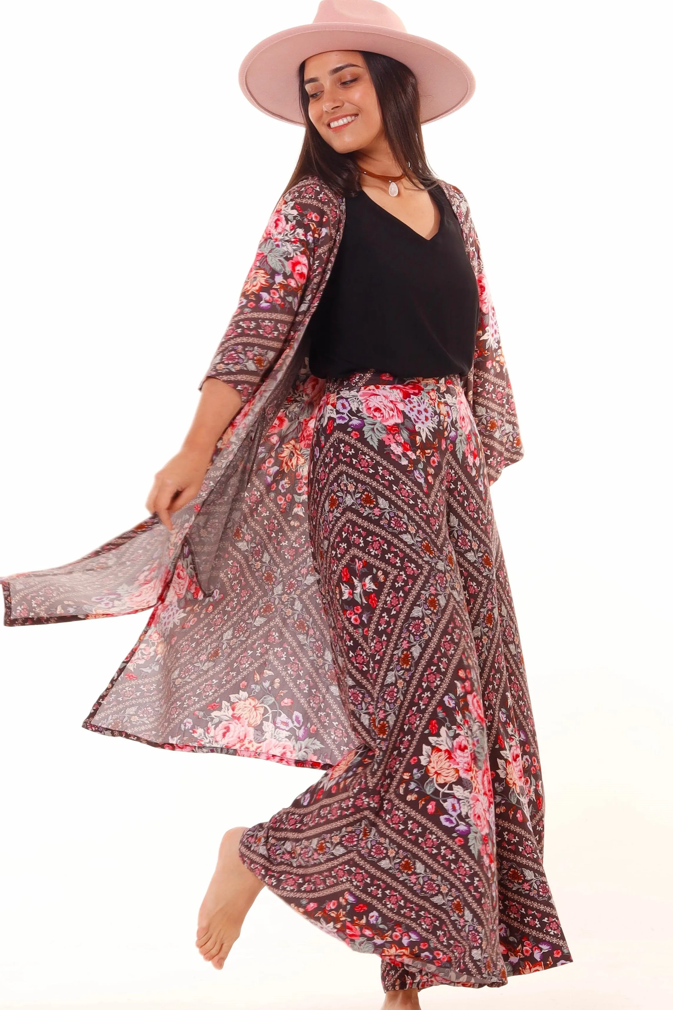 BLACK DIAMOND TILLIE KIMONO