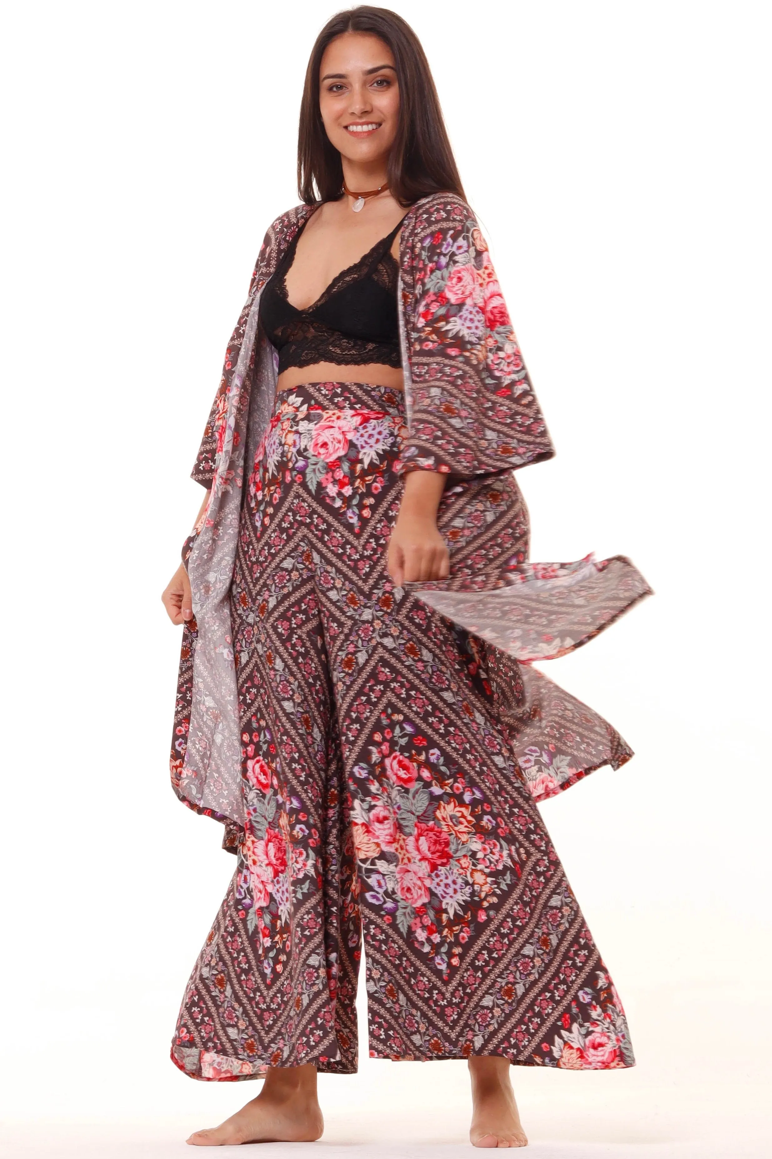 BLACK DIAMOND TILLIE KIMONO