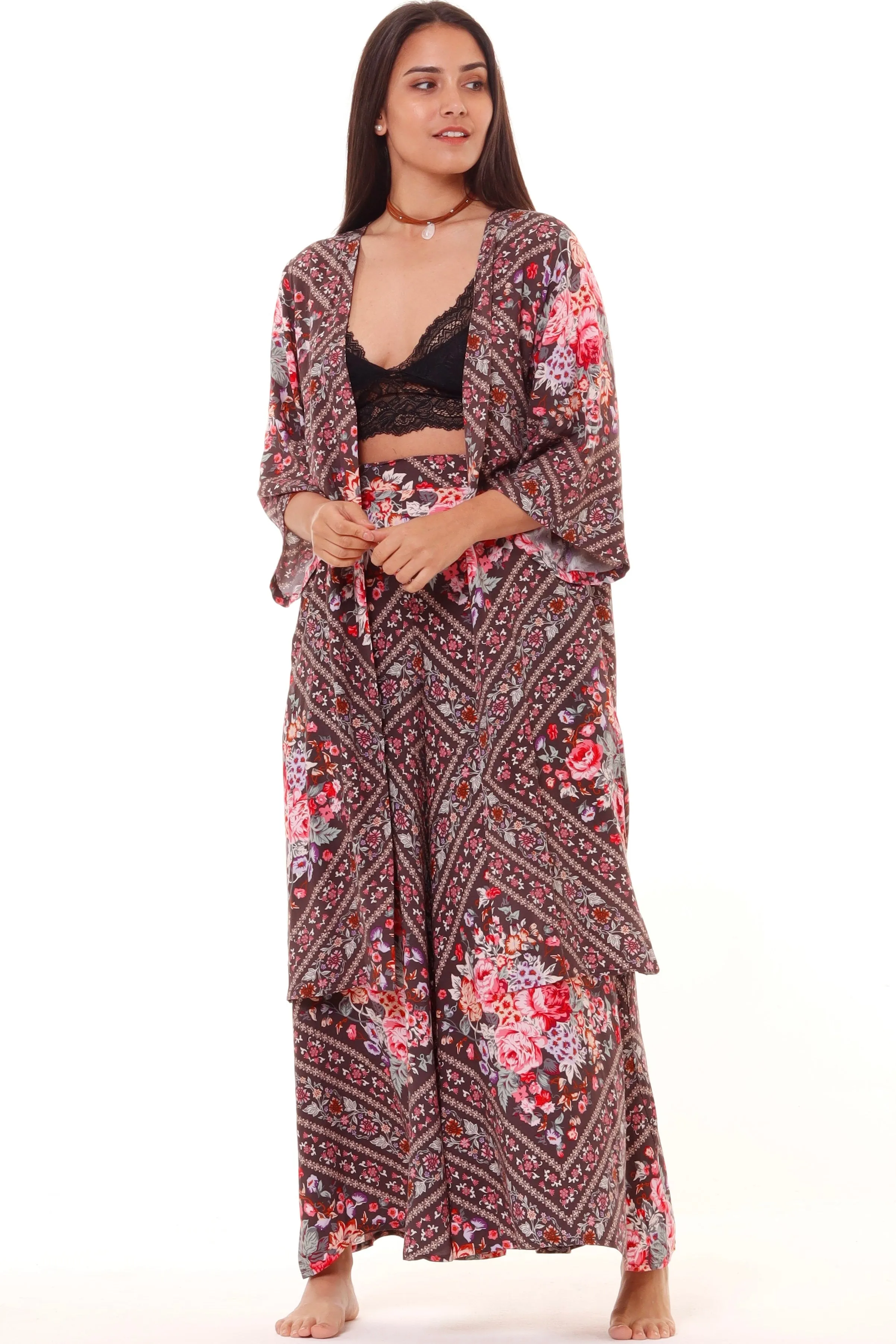 BLACK DIAMOND TILLIE KIMONO