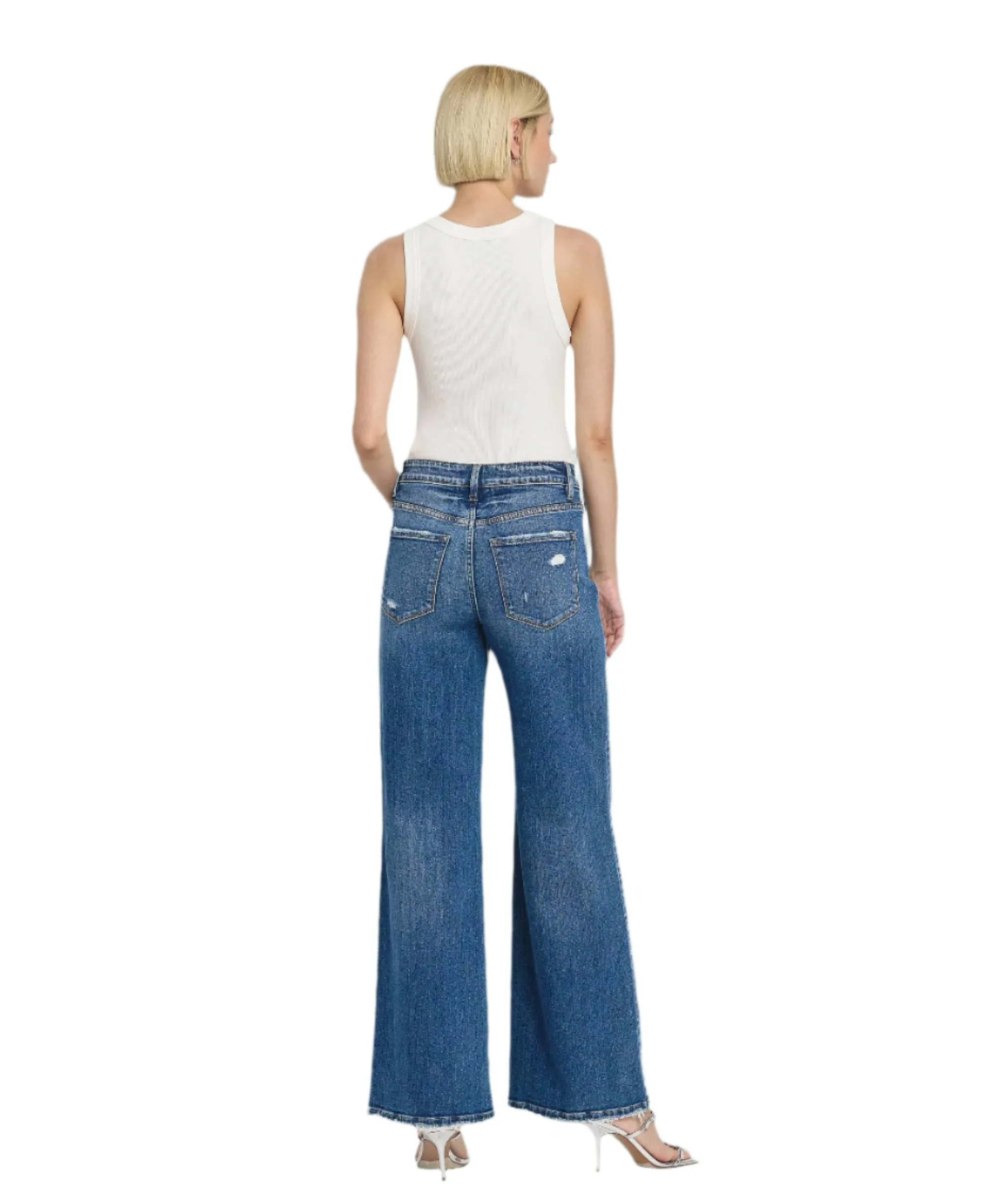 Blithe High Rise Wide Leg - Flying Monkey Jeans