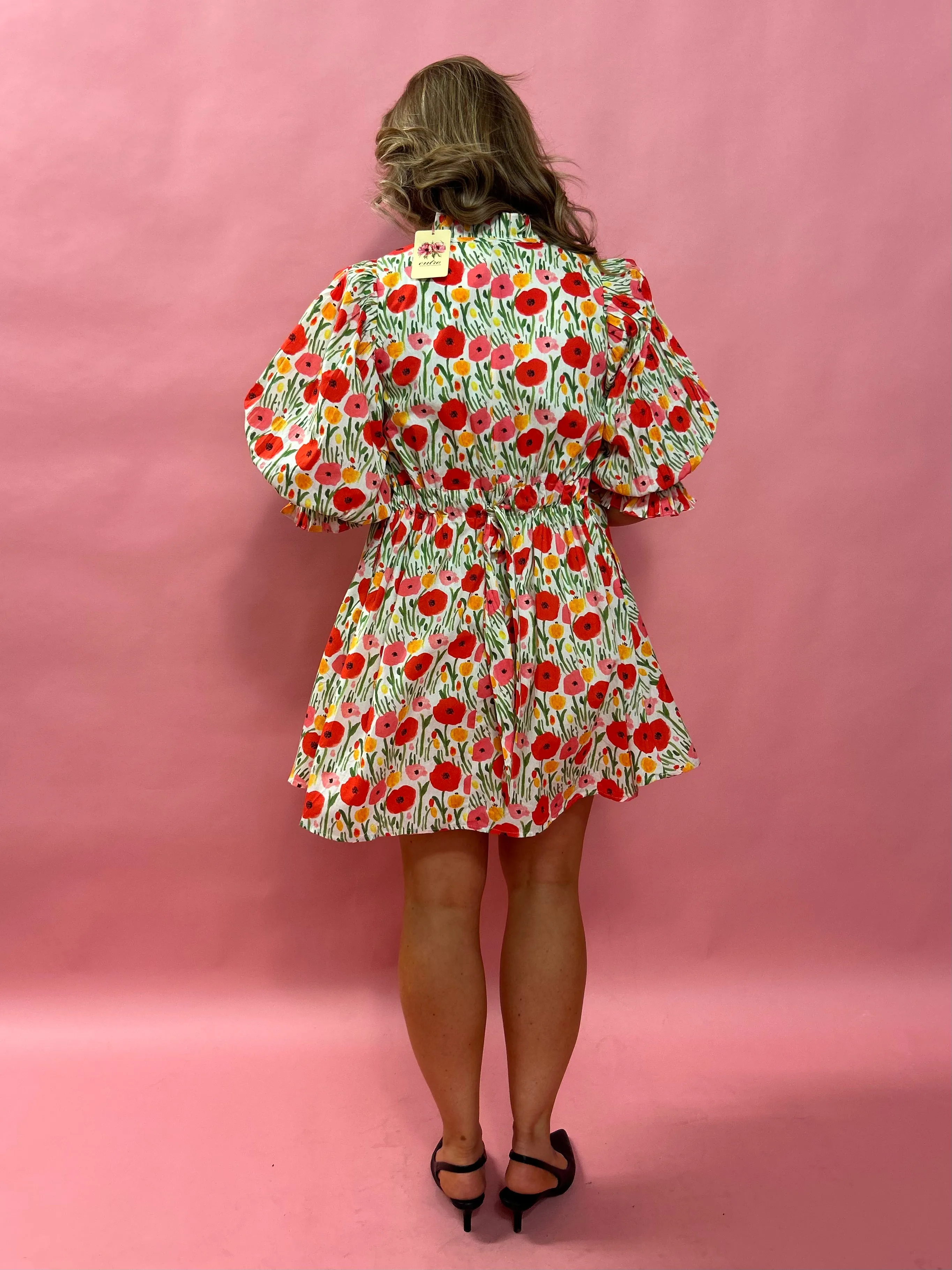 Bloom in Style: Spring Floral Babydoll Dress