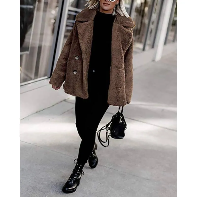 Boho Jacket Faux-Fur Coat