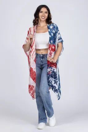 Bold Stripes & Bright Stars Kimono * Final Sale*