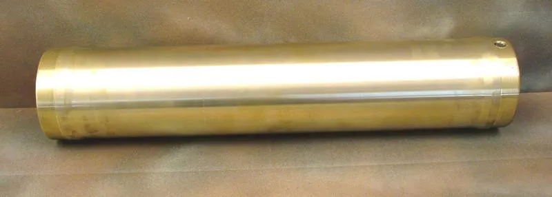 British Vickers MMG Tropical Brass Tube: Experimental Set