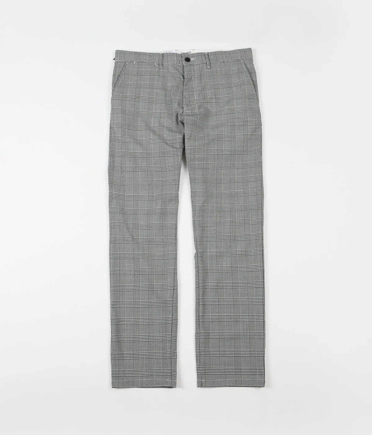 Carhartt Johnson Glencheck Pants - Black / White