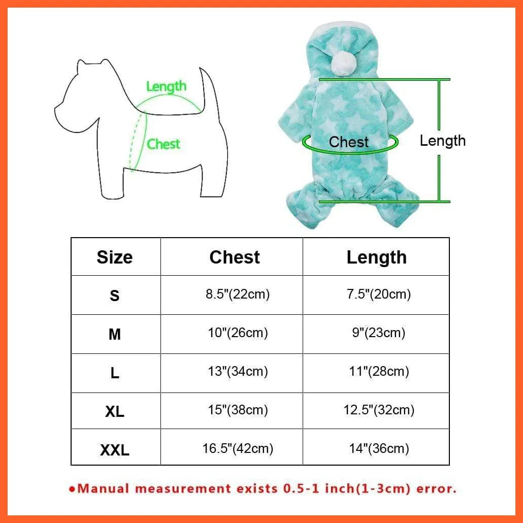 Cat And Small Dog Clothes | Chihuahua Winter Jumpsuit