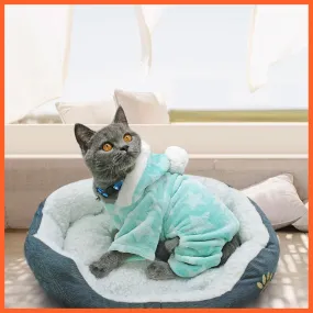 Cat And Small Dog Clothes | Chihuahua Winter Jumpsuit