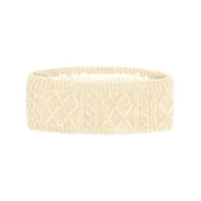 Chenille Headband - Winter White