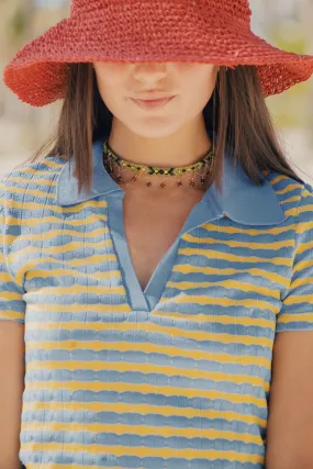 Choker Wayuu Jolotsü - Nature Green