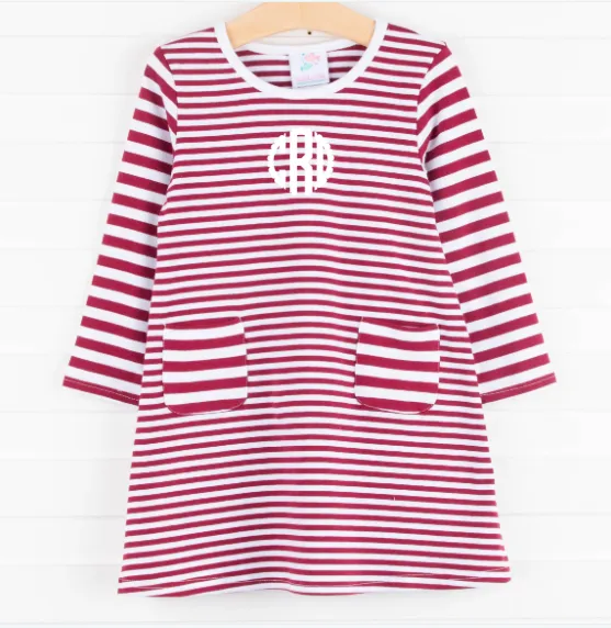 Claire Dress, Red