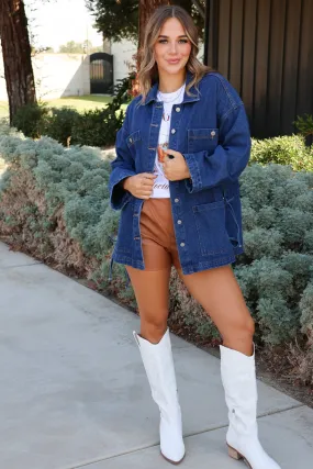 Coquette Cowgirl Denim Jacket
