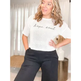 Dope Soul Knit Top