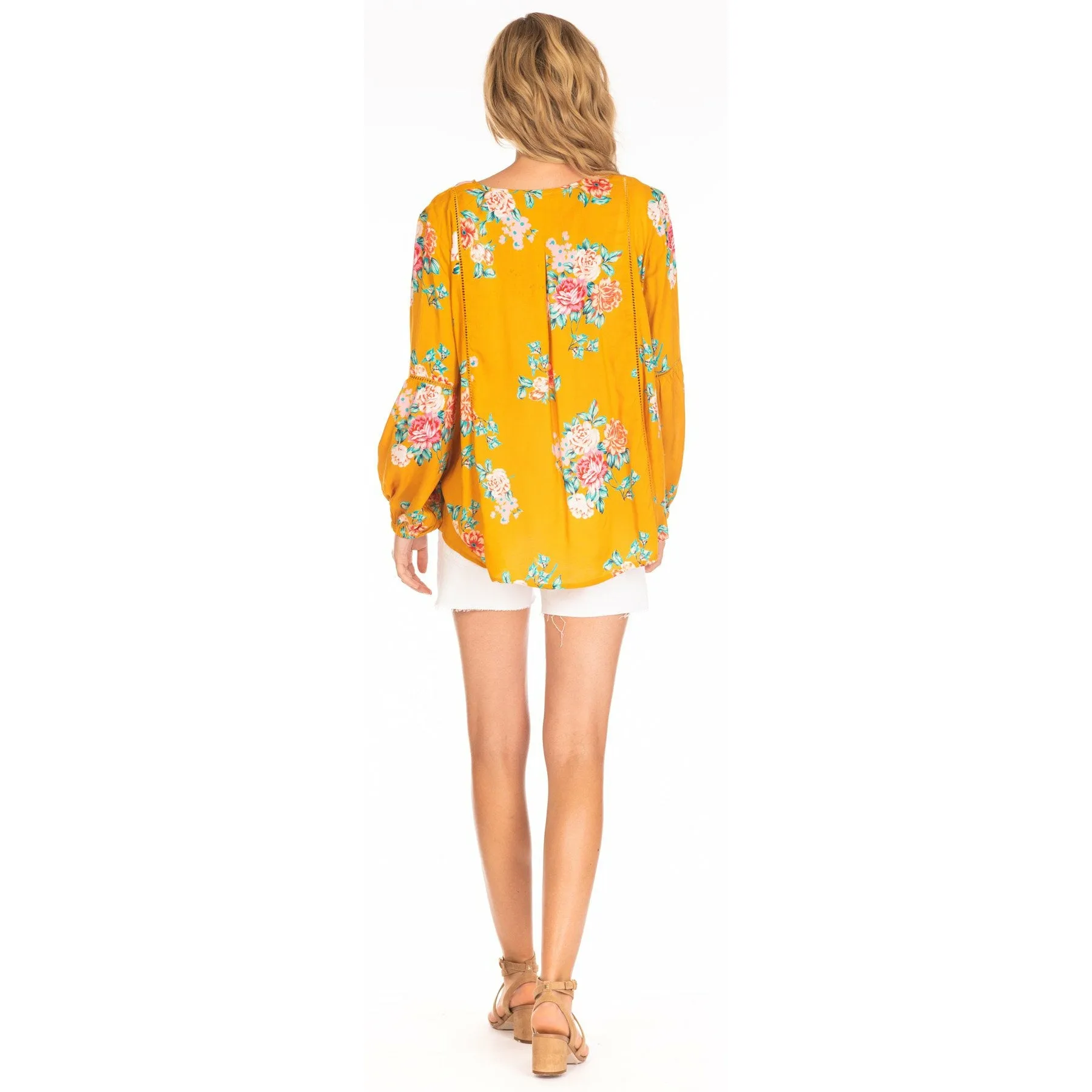 Dusty Goldenrod Kimono