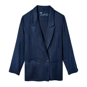 Easy-Going Jacket (Navy Linen)