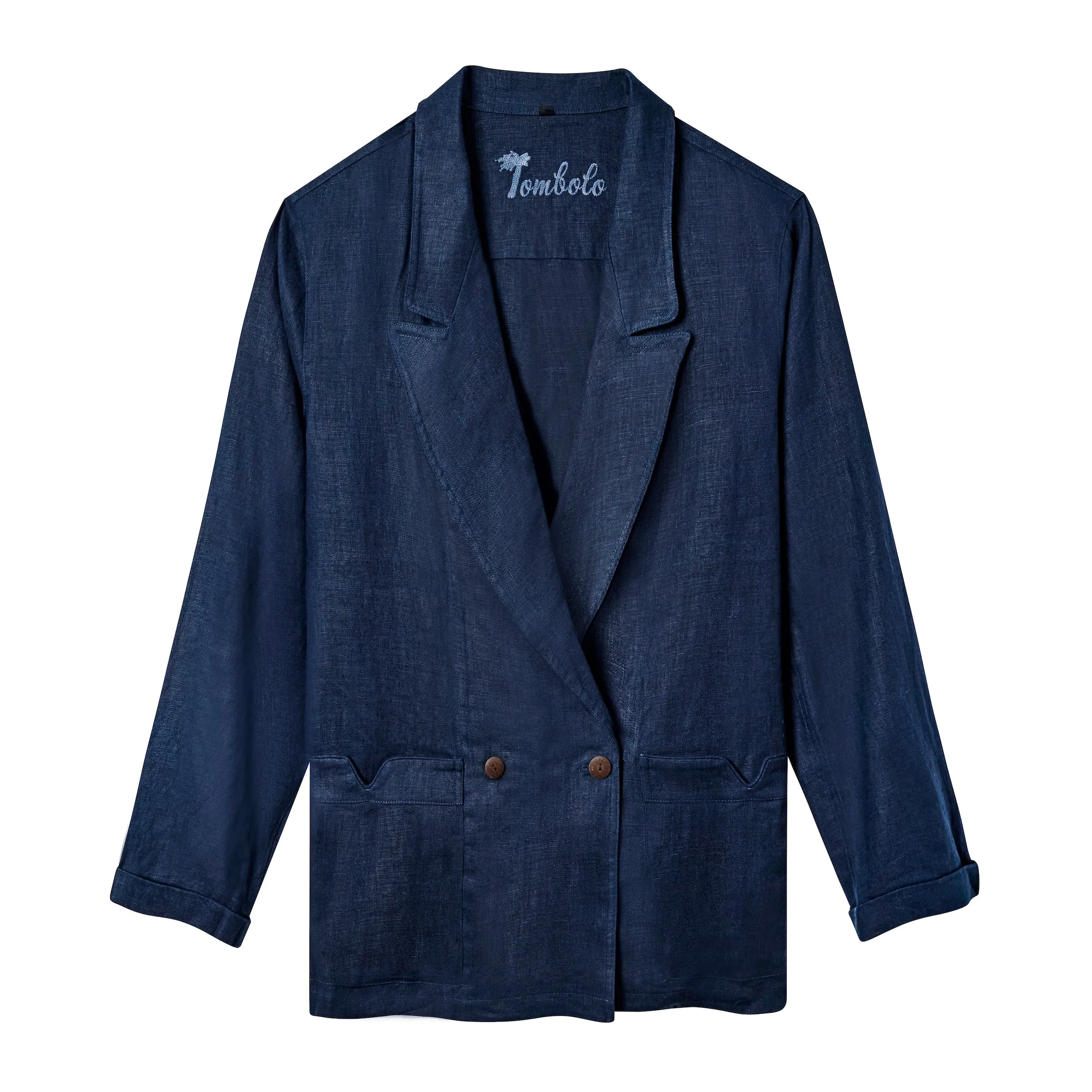 Easy-Going Jacket (Navy Linen)
