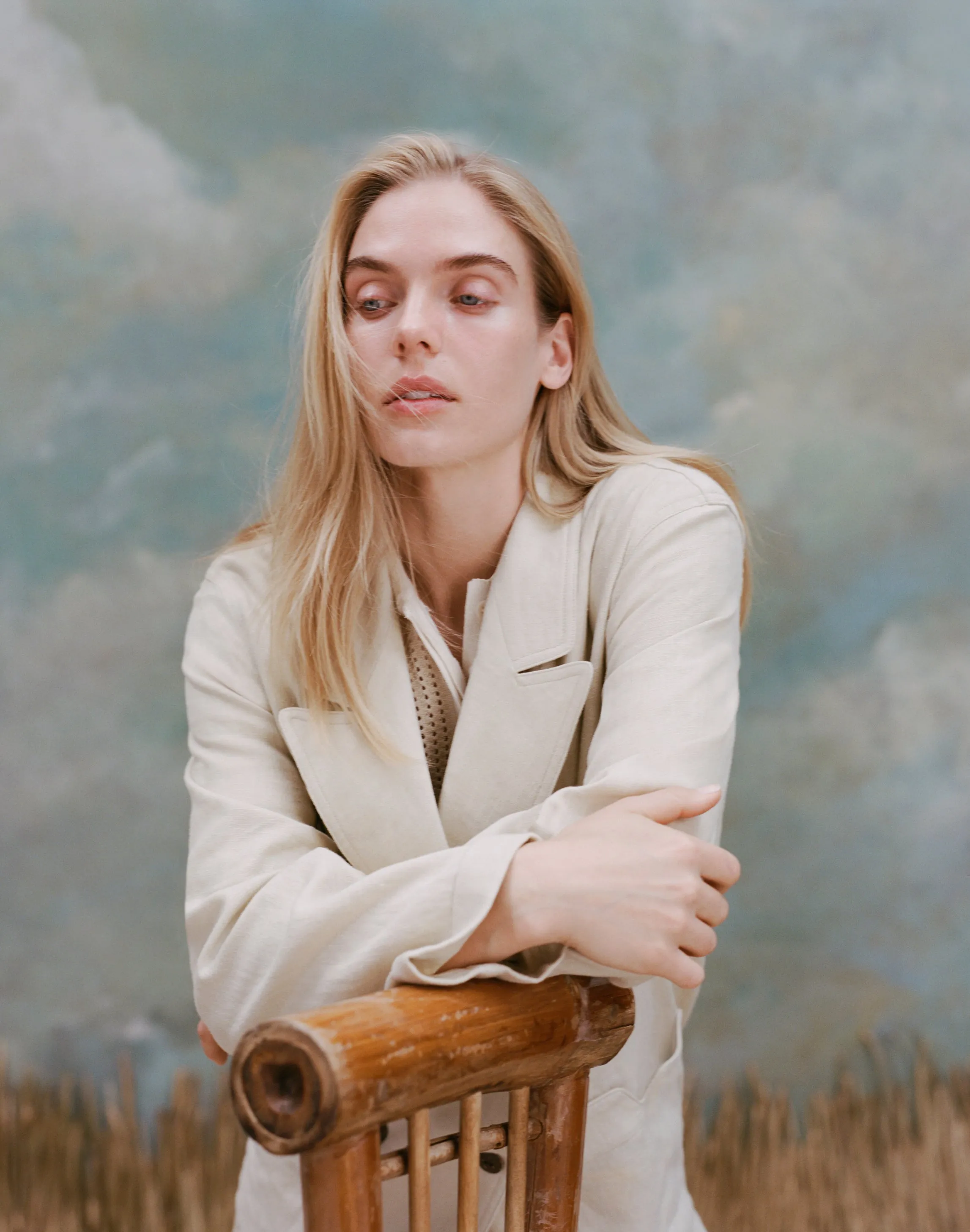 Easy-Going Jacket (Sand Linen)