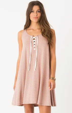 Elenora Sleeveless Knit Dress in Earthen Spice