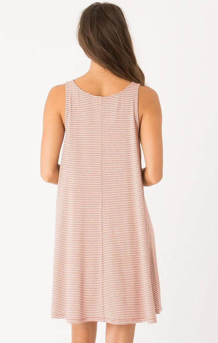 Elenora Sleeveless Knit Dress in Earthen Spice