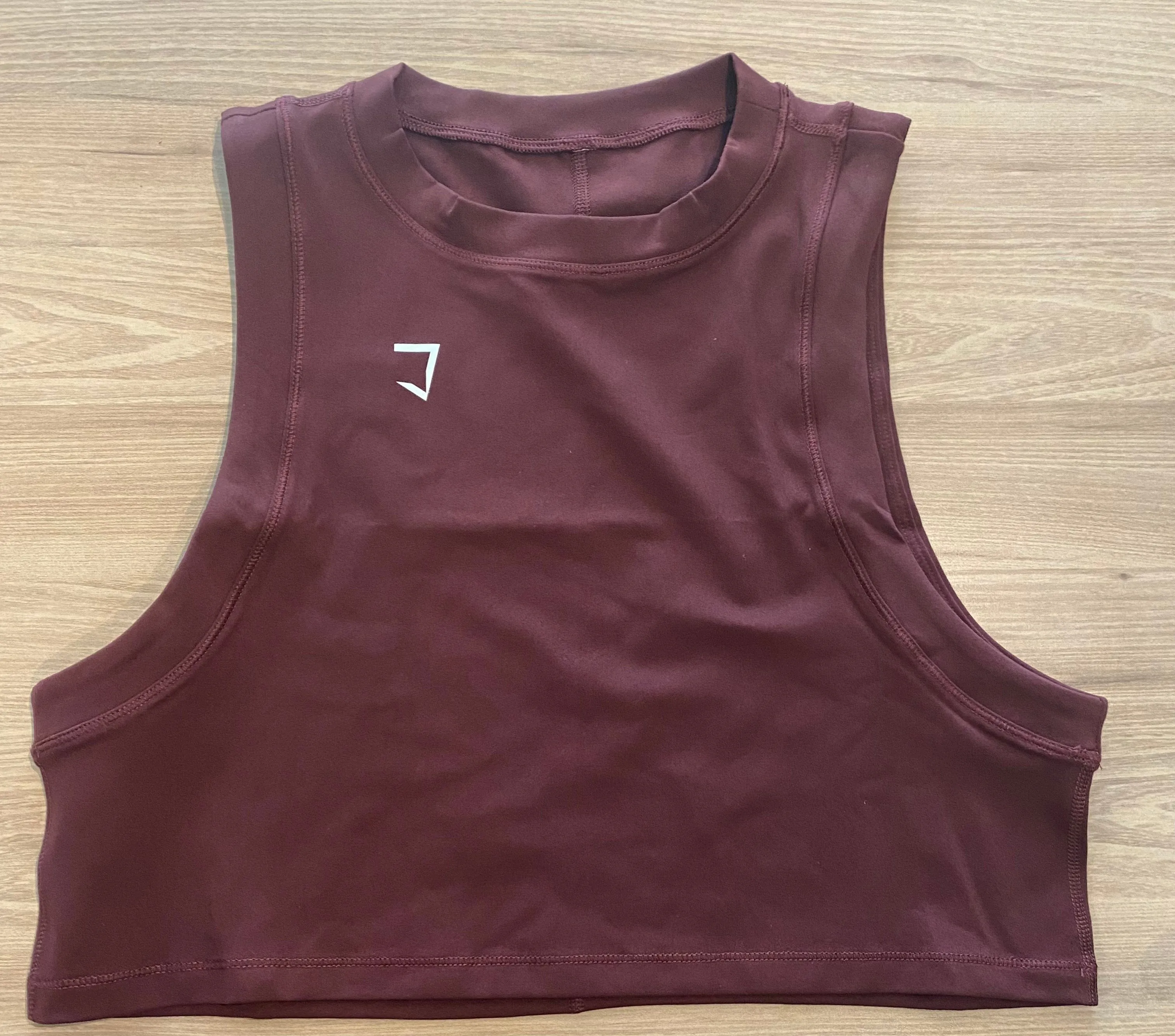 Everyday crop muscle tank top