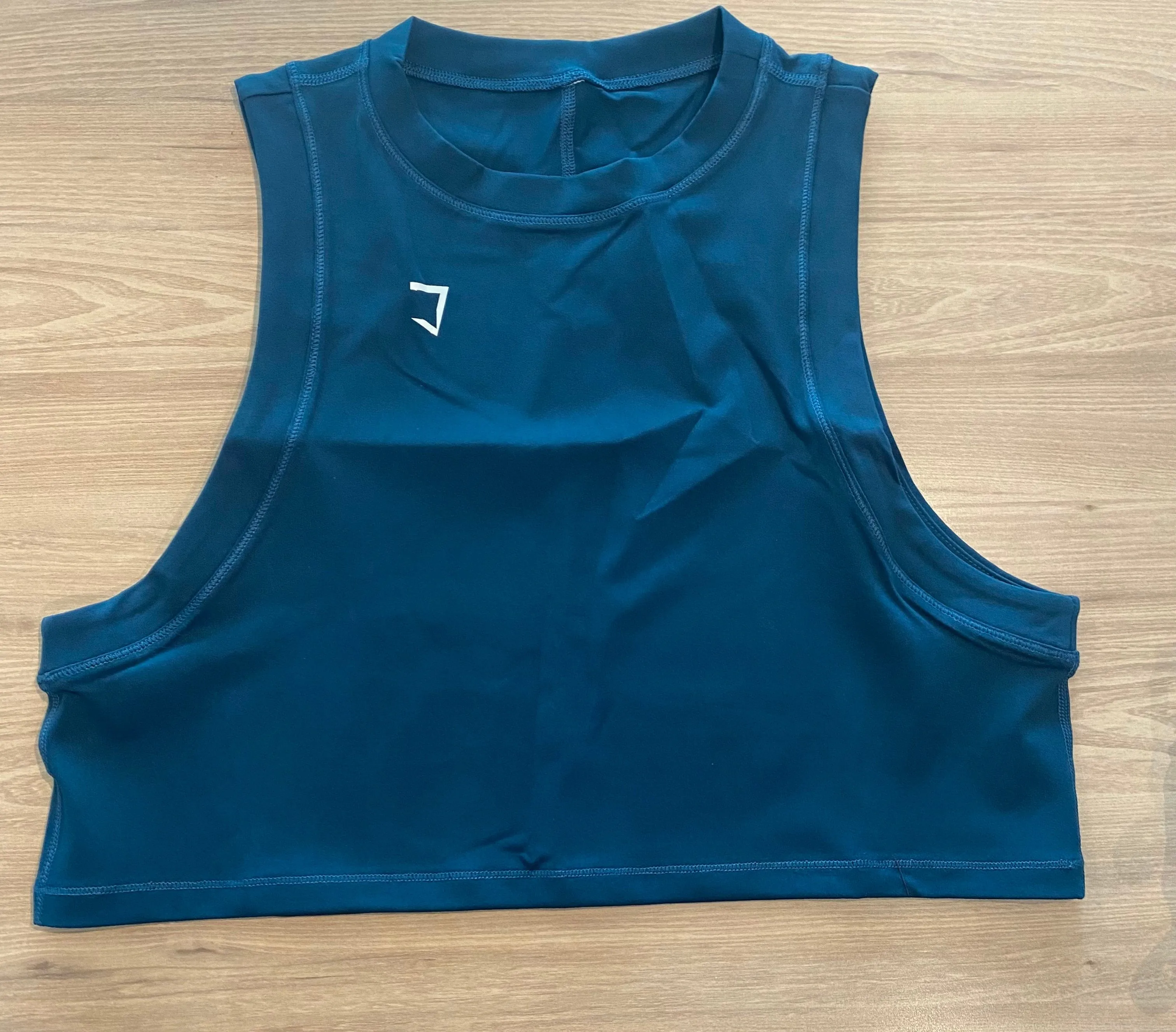 Everyday crop muscle tank top