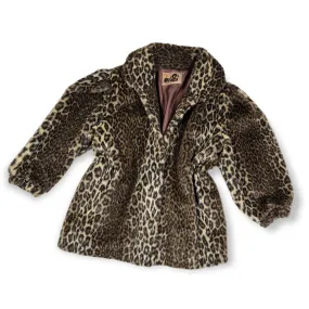 FAKE FUR COAT : SIZE L