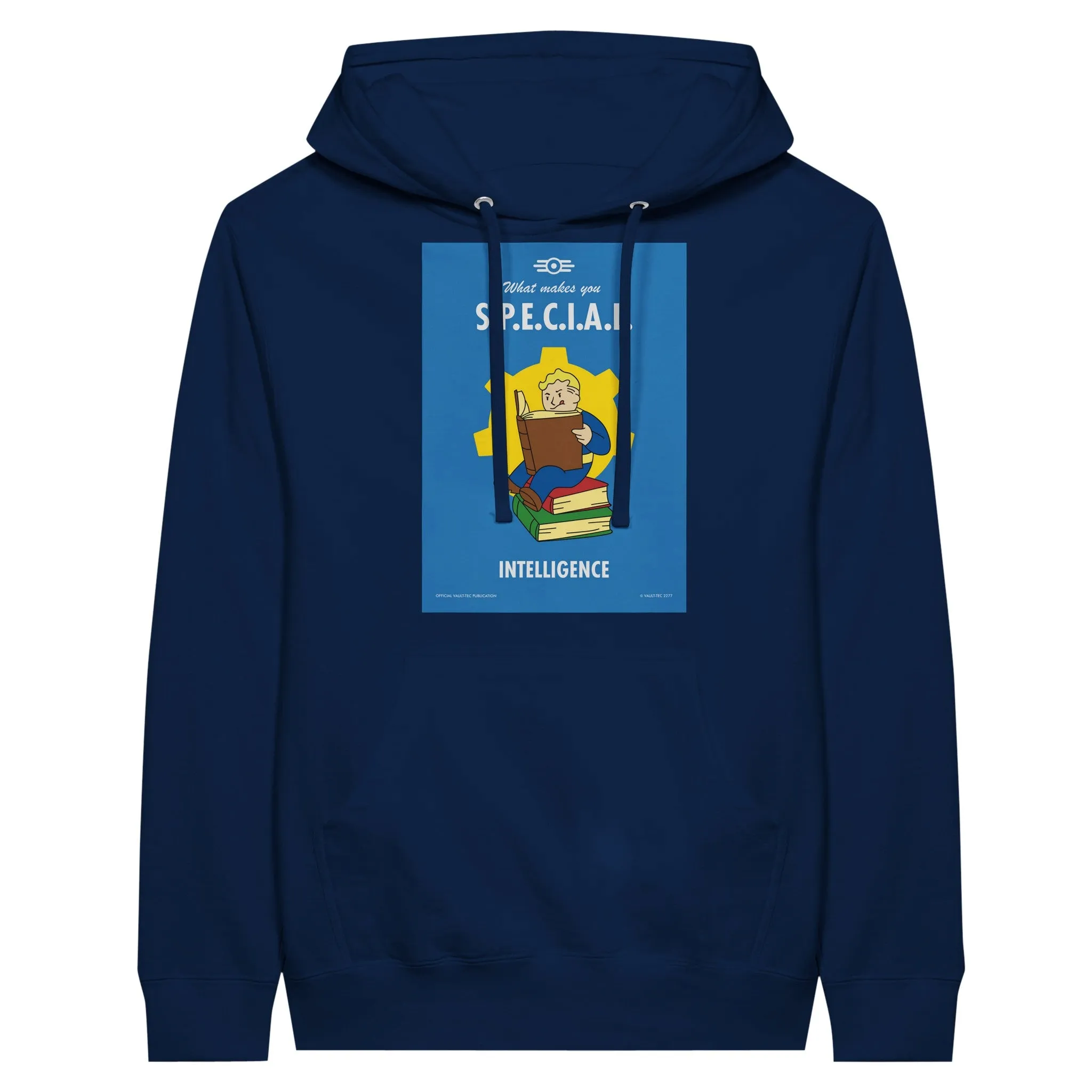 Fallout Hoodie - What Makes You S.P.E.C.I.A.L. Intelligence Artwork - Premium Unisex Pullover Hoodie