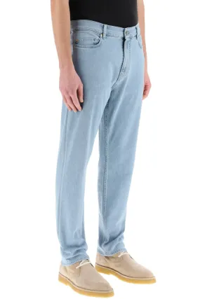 five-pocket soft denim jeans